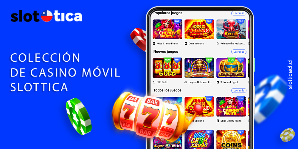 Slottica mobile casino image