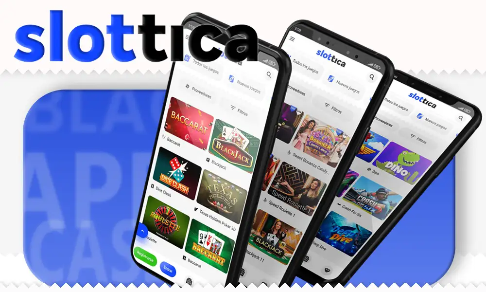 Aplicación móvil Slottica