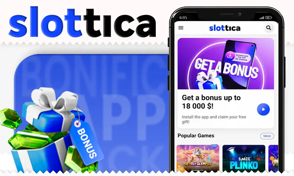 Bonificaciones y promociones en la aplicación Slottica